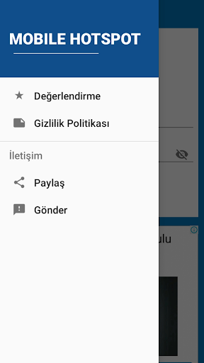 Mobile Hotspot - عکس برنامه موبایلی اندروید