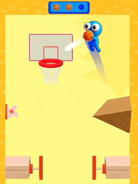 Dunk Dude: Basketball Games - Gameplay image of android game