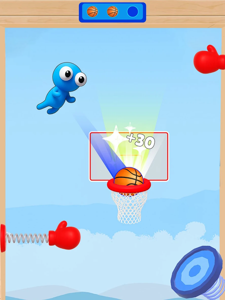 Dunk Dude: Basketball Games - Gameplay image of android game