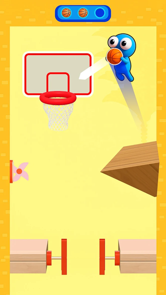 Dunk Dude: Basketball Games - Gameplay image of android game