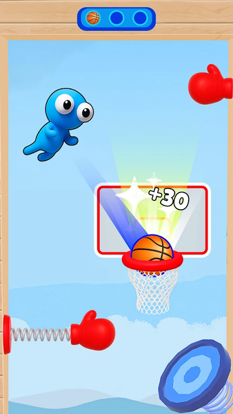 Dunk Dude: Basketball Games - Gameplay image of android game