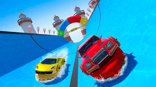 Jetski Speed Boat Racing Stunt - Image screenshot of android app
