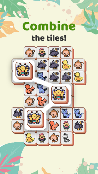 3 Tiles - Match Animal Puzzle - Gameplay image of android game