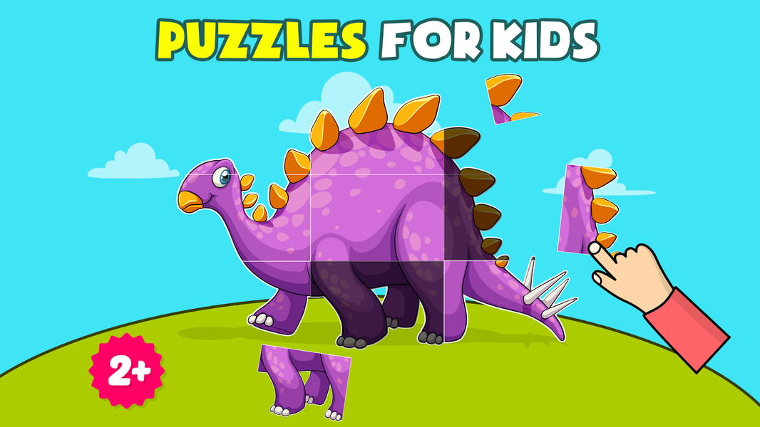 Animal Jigsaw Puzzles for Kids - Gameplay image of android game