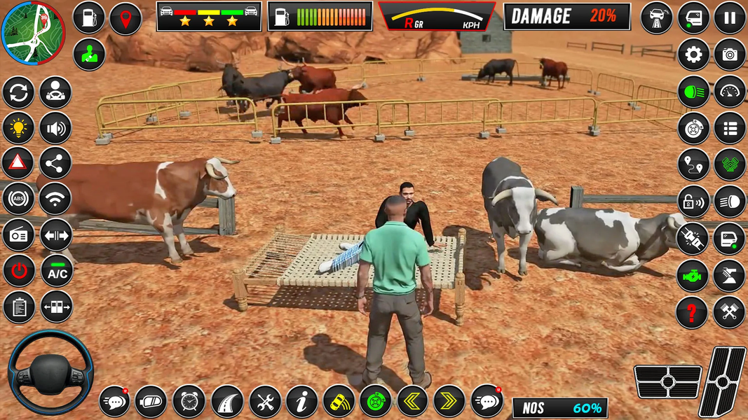 Animal Truck Farm Games 2025 - Gameplay image of android game