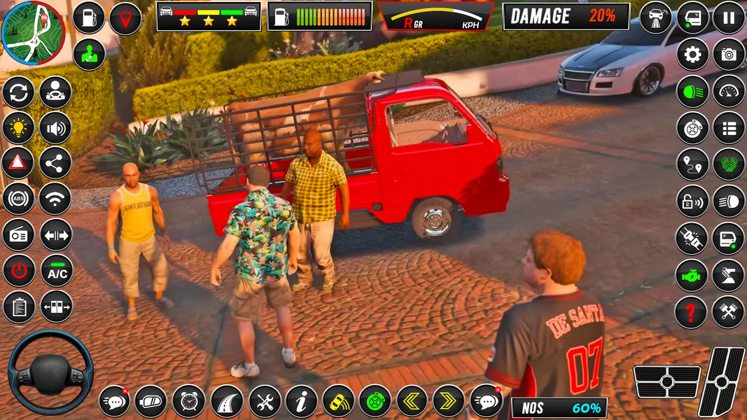 Animal Truck Farm Games 2025 - Gameplay image of android game