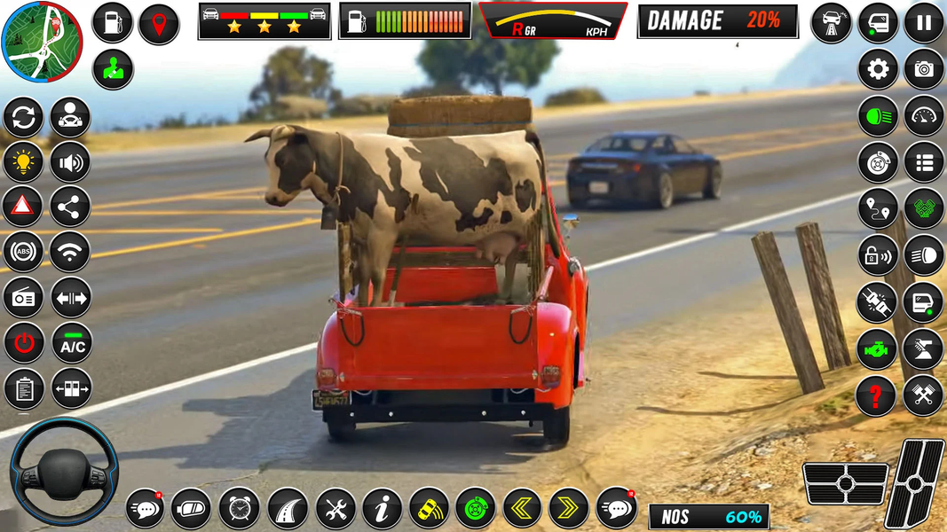 Animal Truck Farm Games 2025 - Gameplay image of android game