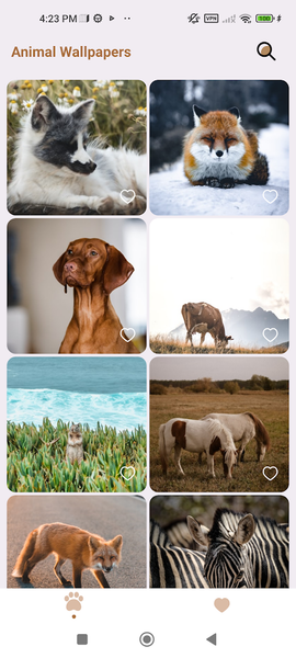 Animal Wallpapers:4K Wallpaper - Image screenshot of android app