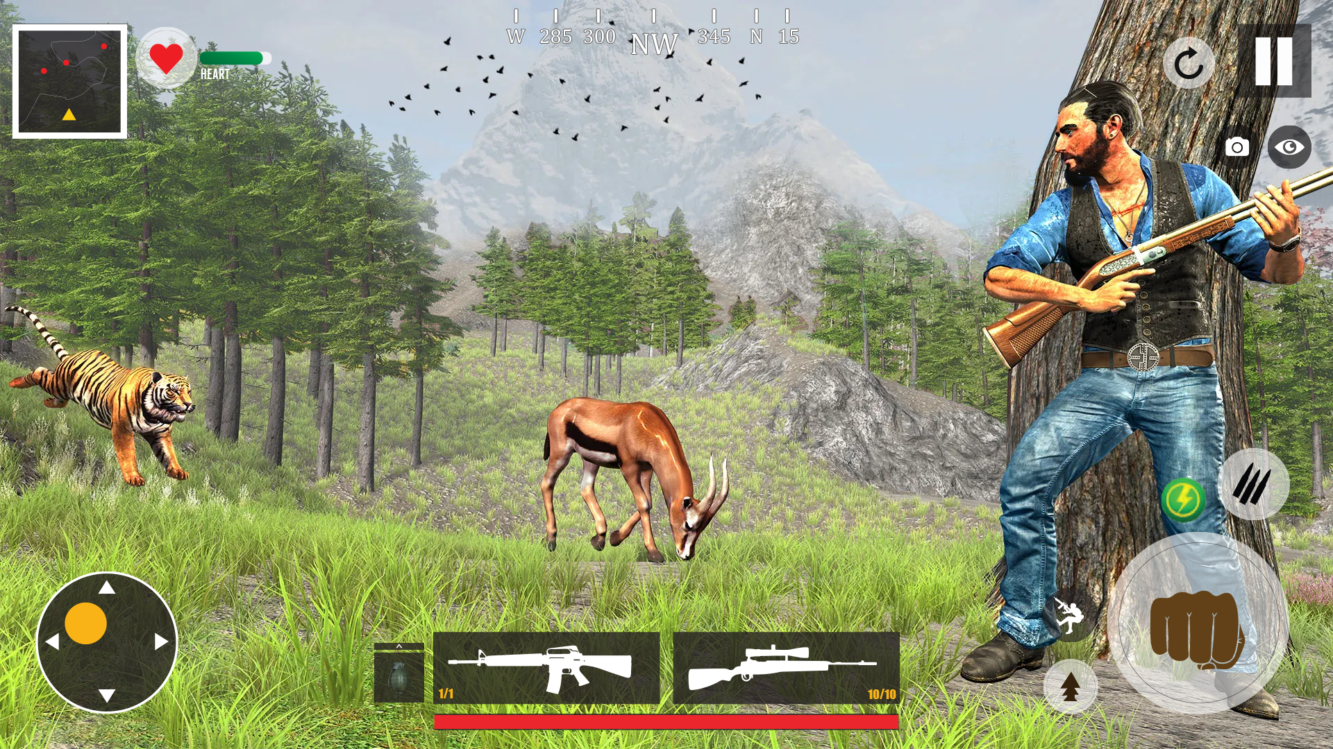 animal hunting shooting games