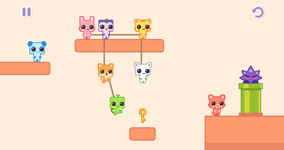 Online Cats – Multiplayer Park - Gameplay image of android game