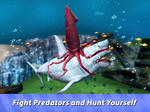 Ocean Squid Simulator - dive into animal survival! - عکس بازی موبایلی اندروید