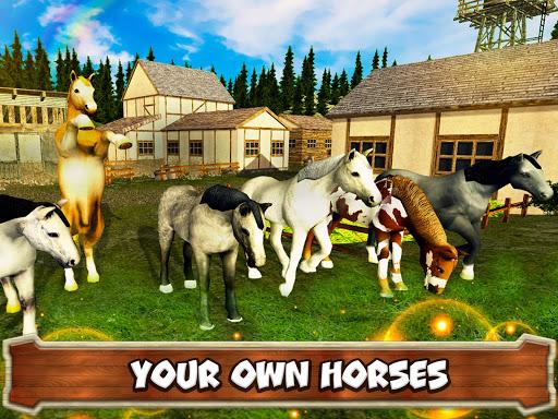 Wild Horse Clan: Animal Simulator - groom a herd! - عکس بازی موبایلی اندروید