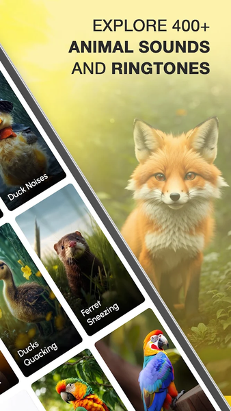 Animal Sounds and Ringtones - Image screenshot of android app