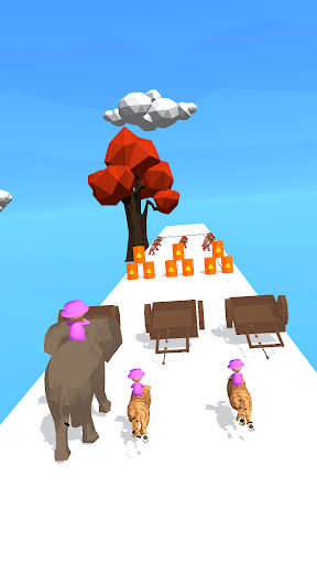 Animal Transform : Animal Run Epic Race 3d - Gameplay image of android game