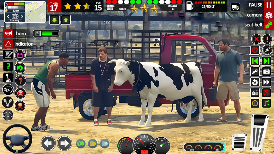 Zoo Animal Truck Game Offline - عکس بازی موبایلی اندروید