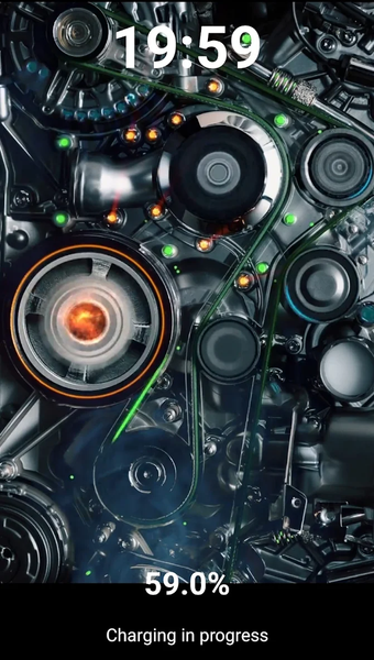 Battery Charging Animation 3D - Image screenshot of android app