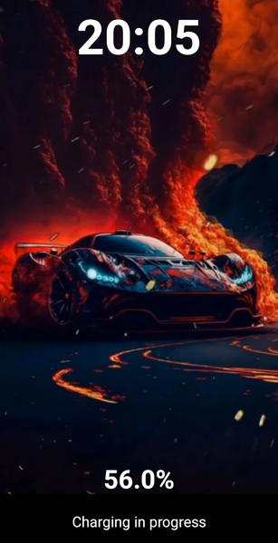 Battery Charging Animation 3D - Image screenshot of android app