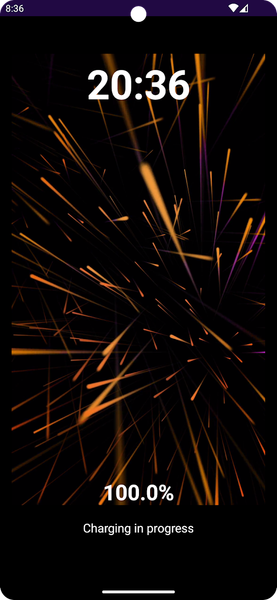 Battery Charging Animation 3D - Image screenshot of android app