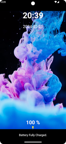 Battery Charging Animation 3D - Image screenshot of android app