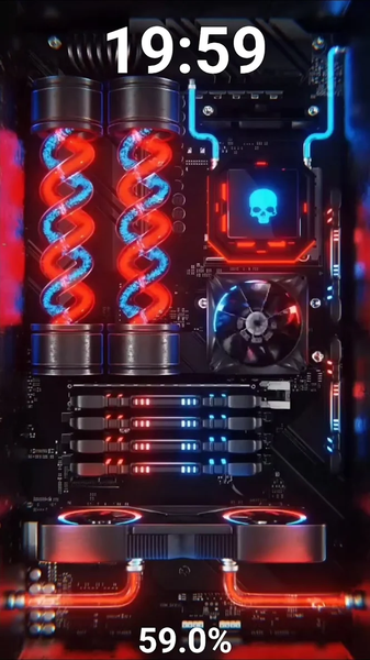 Battery Charging Animation 3D - Image screenshot of android app