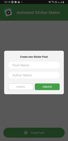 Animated Sticker Maker for WA - WAStickerApp - Image screenshot of android app