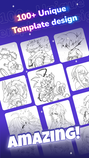 Draw Anime: Paint & Sketch App - Image screenshot of android app