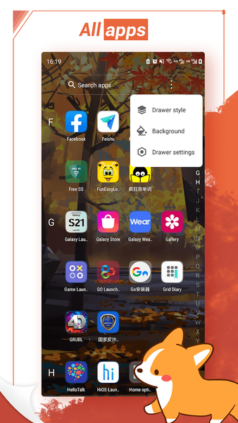 Anime Launcher - Image screenshot of android app