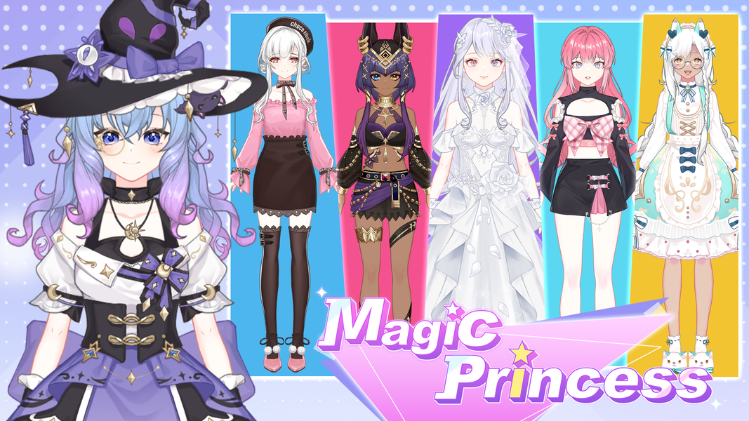 Magic Princess: Dress Up Games - عکس بازی موبایلی اندروید