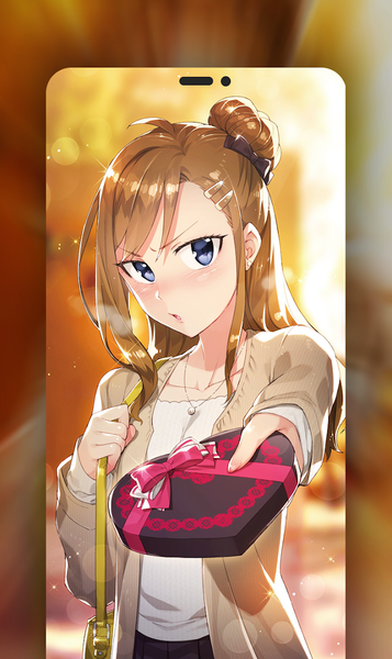 Anime Valentine Wallpaper - Image screenshot of android app