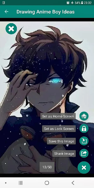 Anime Boys Drawing Wallpaper - عکس برنامه موبایلی اندروید