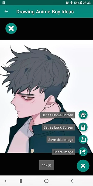 Anime Boys Drawing Wallpaper - عکس برنامه موبایلی اندروید