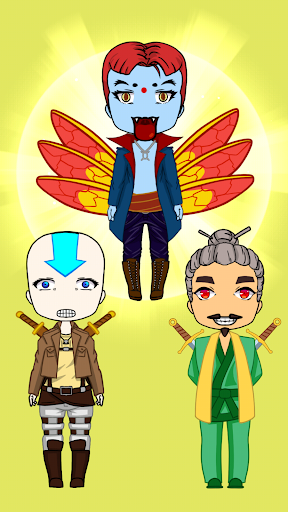 Chibi Boy: Doll Maker Games - Gameplay image of android game