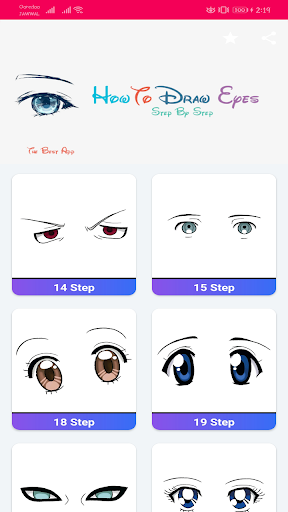 Drawing Eyes - Image screenshot of android app