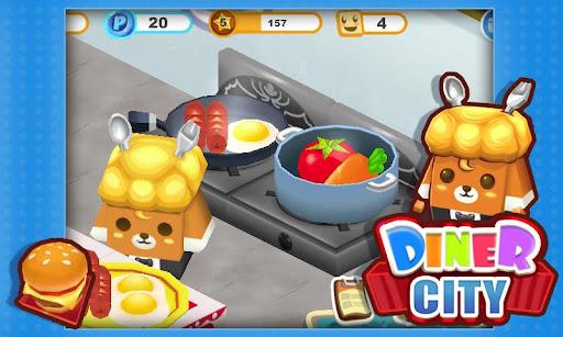 Diner City - عکس بازی موبایلی اندروید