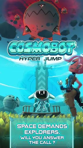 Cosmobot - Hyper Jump - Gameplay image of android game