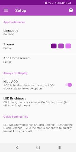 LED Me Know - Notification LED - عکس برنامه موبایلی اندروید