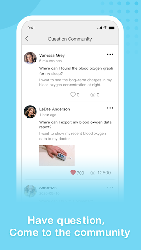LPOW Pulse Oximeter - عکس برنامه موبایلی اندروید