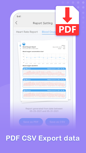 LPOW Pulse Oximeter - عکس برنامه موبایلی اندروید