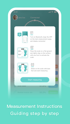 Metene Body Fat Scale - عکس برنامه موبایلی اندروید