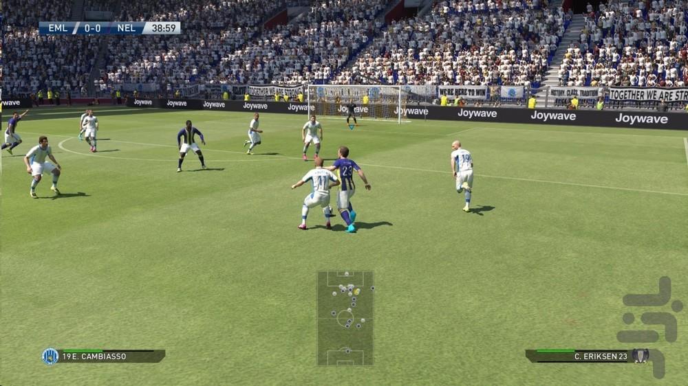 فوتبال pes۲۰۱۶ اچ دی - عکس بازی موبایلی اندروید