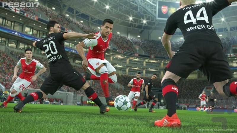 فوتبال pes2017 اچ دی - عکس بازی موبایلی اندروید