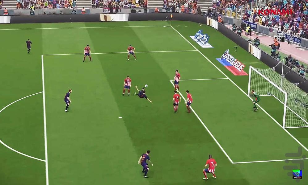 فوتبال pes۲۰۱۸ اچ دی - عکس بازی موبایلی اندروید