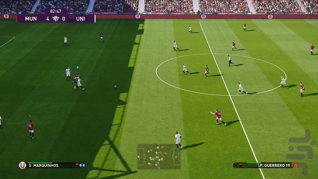 فوتبال pes۲۰۲۱ اچ دی - عکس بازی موبایلی اندروید