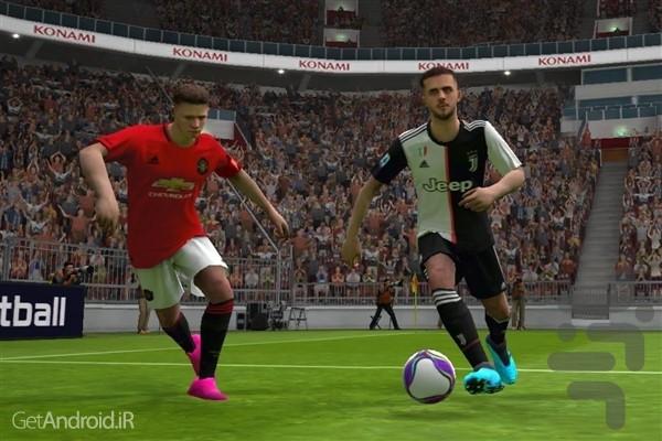 فوتبال pes2020 اچ دی - عکس بازی موبایلی اندروید