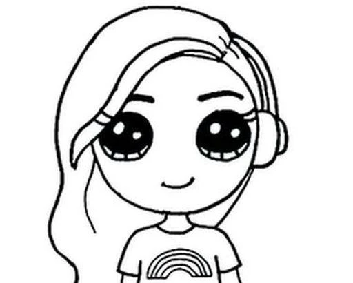 How To Draw Cute Girls - عکس برنامه موبایلی اندروید