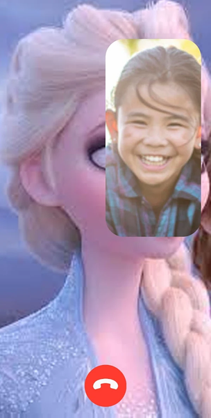 call and chat with Elsa - Image screenshot of android app