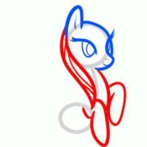 How To Draw Cute Pony Horses - Image screenshot of android app