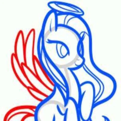 How To Draw Cute Pony Horses - Image screenshot of android app