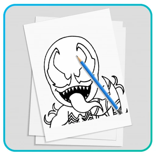 How To Draw Superhero Venom - عکس برنامه موبایلی اندروید