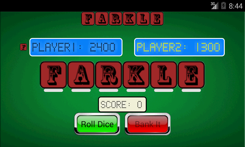 Farkle 10,000 Dice - Gameplay image of android game